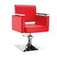thumbnail image 1 of Silla Sillón de Barberia Hidráulico Big Room BSSBCH000001 rojo, 1 of 7