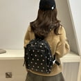 thumbnail image 3 of RUISINERY Casual Floral Print Backpack Fashionable School Bag Casual Daypack For Women And Students For School Commute And Travel, 3 of 8