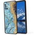 thumbnail image 1 of Blue-Golden-Marble-31 Phone Case, Degined for Samsung Galaxy A71 4G Case Men Women, Flexible Silicone Shockproof Case for Samsung Galaxy A71 4G, 1 of 1