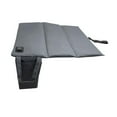 thumbnail image 4 of Cojín de asiento calefaccionado con alimentación por USB, cojín de estadio ligero, práctico cojín para sentarse al aire libre para viajes y montañismo Gris, 4 of 8