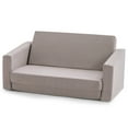 thumbnail image 1 of Costway Canapé Pliant 2-en-1 pour Tout-Petits, Canapé Convertible pour Enfants en Chaise Longue, 1 of 10