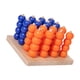 thumbnail image 4 of Juego de mesa de madera, juguete de entrenamiento lógico, clásico, ligero, hecho a mano, juegos de mesa, juguetes de ingenio, juego de cuatro en raya, 4 of 9