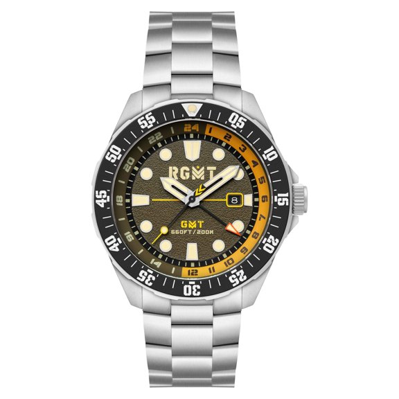 RGMT Continental Stainless Steel 48mm Swiss Quartz Wristwatch RG-8059-22