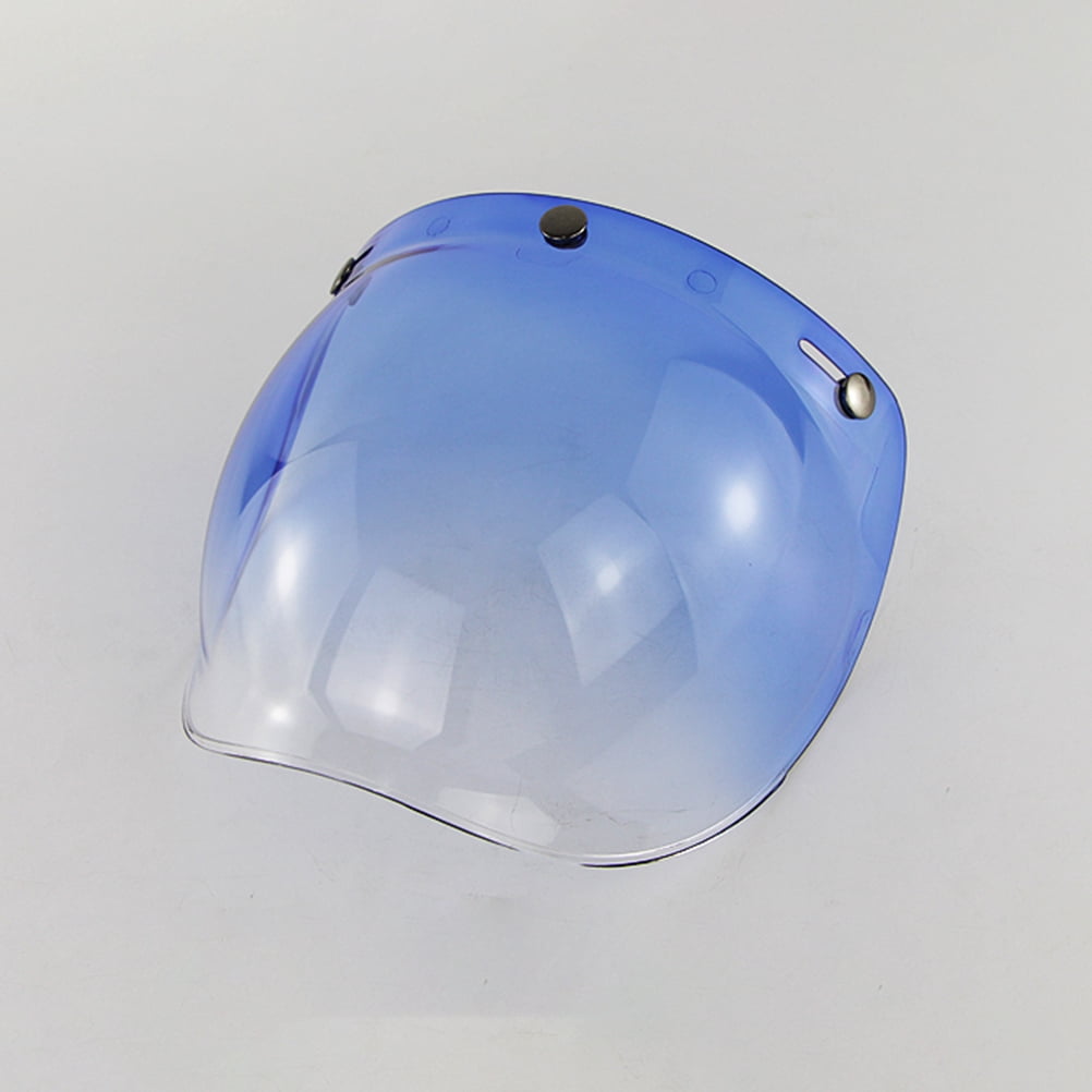 Visière Transparente Pour Casque Moto Ouvert - Protection Anti-UV, Anti-vent, Compatible Casques 3 Boutons
