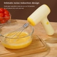 thumbnail image 4 of Kearding Batidor de huevos eléctrico portátil de repuesto inalámbrico alimentado por recargable para el hogar batidor de huevos agitador Electrodomésticos Caqui Kearding HA082199-01B, 4 of 6