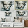 thumbnail image 4 of Designart "Surreal Reflections Of A Woman And Nature I" Surrealism Canvas Art Print, 4 of 7