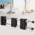 thumbnail image 4 of Whetstone Holder Professional Sharpening Stone Base Non-Slip Lever Sharpening Chrome Wrought Iron and Silicone Base 29 * 7 * 3cm(1pcs), 4 of 5