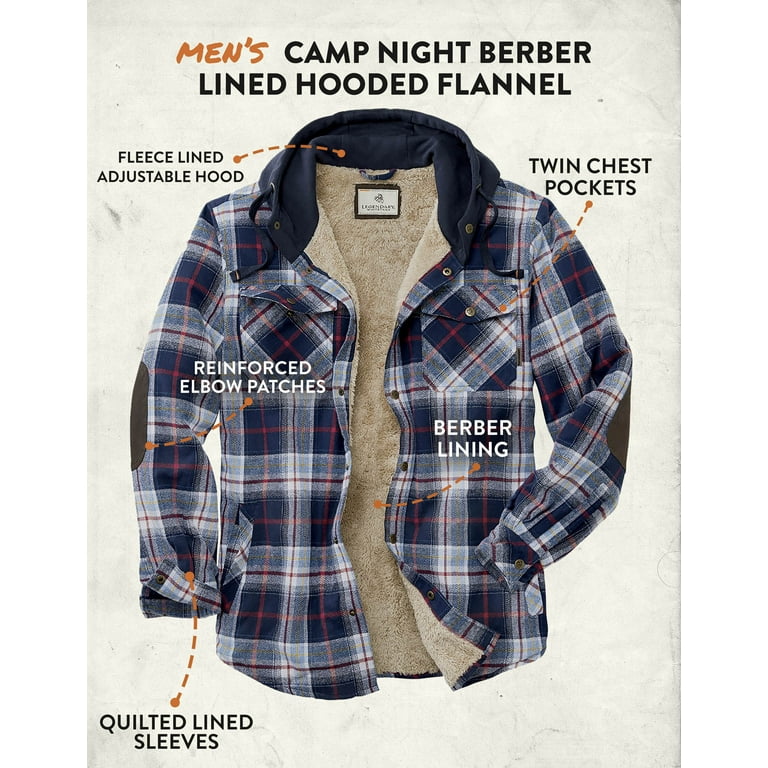 Flannel jacket with hood walmart on sale