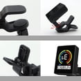 thumbnail image 3 of Tuner de Guitare Multifonctionnel à Clip Affichage LED Réglage Chromatique 0 200 Hz., 3 of 3