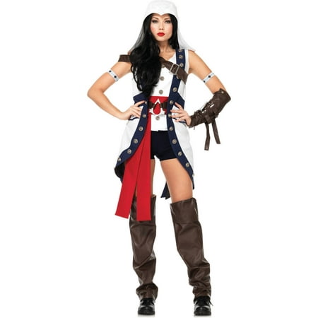 Leg Avenue Assassin's Creed Connor Girl Adult Halloween Costume