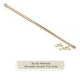 thumbnail image 5 of Achim Fantasia 5/8" Cafe Rod, 2" Projection 28-48", Brass, 5 of 5