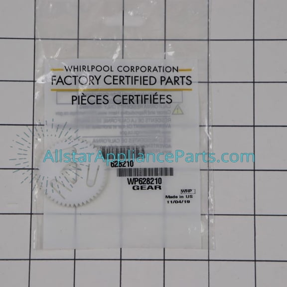 Whirlpool Icemaker Drive Gear WP628210