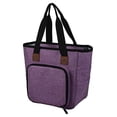thumbnail image 2 of Bolsa De Tejer Portátil, Bolsa De Almacenamiento De Lana Multifuncional, Gancho De Ganchillo, Bolso Para Agujas De Tejer, Organizador De Suministros De Costura Yuarrent HA025648-01, 2 of 5