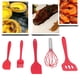 thumbnail image 4 of Espátula Ranurada, Materiales De Grado Alimenticio Batidor De Huevos De Alta Elasticidad Para Utensilios De Cocina De Silicona Para Cucharas De Pala De Cocina Para Herramientas De ANGGREK Otros, 4 of 8