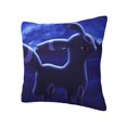 thumbnail image 2 of Cute Umbreon Throw Pillow Case Shell Soft Pillowcase Throw Covers For Couch Sofa Home Decoration, 2 of 9