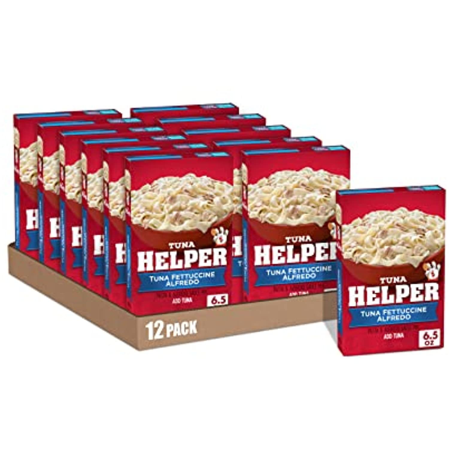 Betty Crocker Tuna Helper, Fettuccine Alfredo, 6.5 Oz (Pack Of 12)