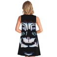 thumbnail image 2 of Saiise Five Nights At Freddy'S Print Women's Sleeveless Knee-Length Dress with Pockets Casual Summer Tank Dress, 2 of 7