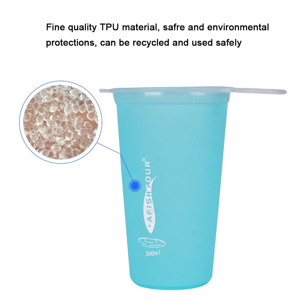 TureClos 560ml Water Cup Large-Capacity Anti-drop Rope Plastic