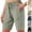 17# Army Green, variant on Running Shorts for Women Quick Dry Hiking Cargo Shorts Lightweight Stretch Active Golf Athletic Short Zipper Pockets Dark Green XL