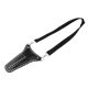 thumbnail image 1 of Tijeras De Peluquería De Poliuretano Tijeras Peines Clips Soporte Bolsa Bolsa De Cintura De Peluquero Negro Sunnimix bolsa para tijeras, 1 of 8