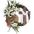 thumbnail image 1 of Ruibeauty Easter Wreath With Cross Garland Simulation Plant Flower Link Day Decorations, 1 of 6
