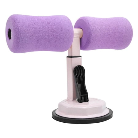 harayaa Sit Up Exercise Equipment for Floor/Adjustable Sit Up Assistant Device Abdominal Purple