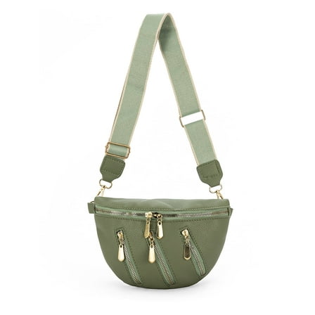 Fashion Fanny Pack for Women Crossbody Waist Bag with Adjustable Strap for Travel