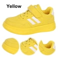 thumbnail image 1 of Zapatos deportivos Hugtrwg amarillo con soporte para el arco parte superior sintética cierre velcro suela goma, 1 of 8