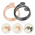 thumbnail image 5 of Masteelf 2Pcs Therapeutic Magnetic Copper Rings Provide Energy Rings, 5 of 9