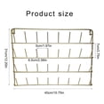 thumbnail image 5 of Space Saving Sewing Thread Rack Wall Mounted Metal Organizer for 32 Spools Practical Bobbin Holder with Hanging Hook, 5 of 8