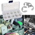 thumbnail image 3 of Open Retainer Type E Circlip for Frequent Assembly and Disassembly, 120 PCS, M1.5 - M10, Steel 304, Corrosion - Resistant, 3 of 8