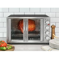Elite Gourment ETO-4510M Double Door Oven with Rotisserie and Convection
