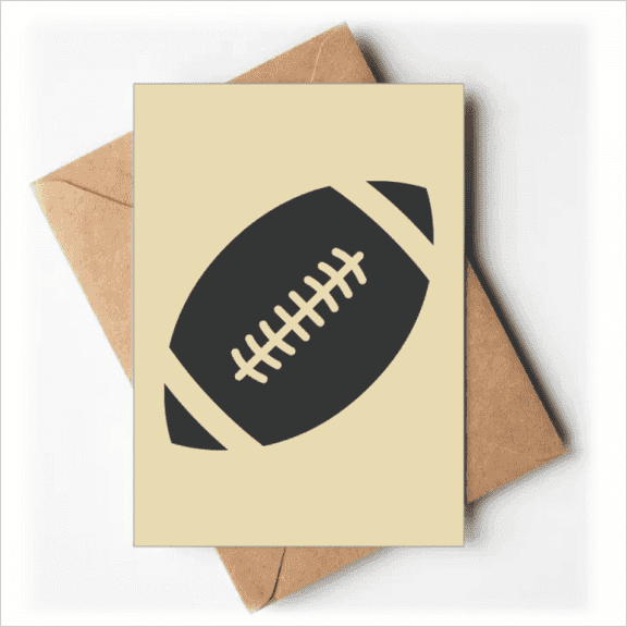 Football Sport Simple Geometry Pattern Greeting Cards You are Invited Invitations