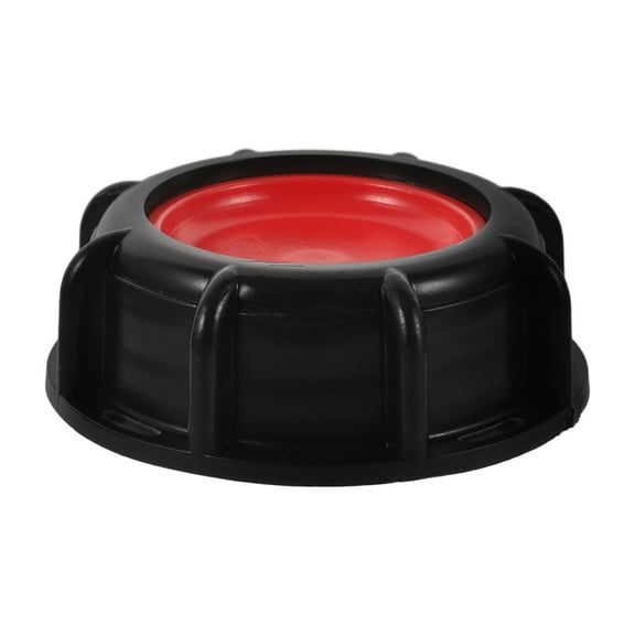 NUOLUX 1Pack Ibc Water Tank Lid Cover 7.5x7.5x2.5in Black Plastic for Ibc Tote Tanks Easy to Install