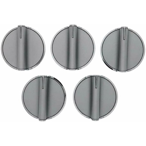 ERP W10762263 Gas Range Burner Knob Kit Pack of 5 W10766544