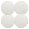 thumbnail image 2 of Gold Dots Pattern 6-Piece 15.4in Durable PVC Plate Mats, Heat-Resistant for Parties and Dining, 2 of 7