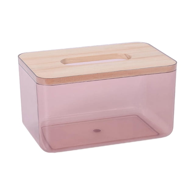 Caja de pañuelos rectangular BLESIY Soporte de cubierta de tejido para cocina oficina hogar