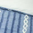 thumbnail image 6 of Polperro Blue Tufted Chenille Duvet Cover Set Twin XL (68"x92") with Pillow Sham, 6 of 10