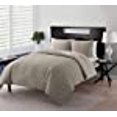 thumbnail image 3 of VCNY Home Nina Collection Quilt Set-Ultra-Soft Reversible Coverlet Bedding-Lightweight, Cool, and Breathable Bedspread, Machine Washable, Twin, Taupe, 3 of 9