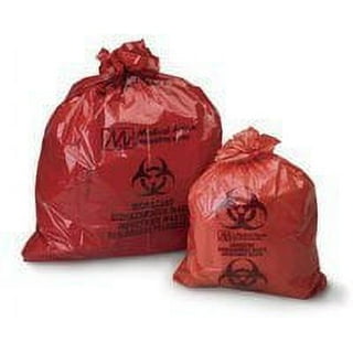 Stick-on Biohazard Infectious Waste Bag