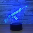 thumbnail image 4 of 3D Illusion Jesus Cross Night Light Lamp, 7 Colors Gradual Chanding Touch Switch USB Table Desk Lamp Creative Gift or Home Decorations, 4 of 5