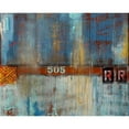 thumbnail image 3 of Ashley, Erin 24x20 Black Modern Framed Museum Art Print Titled - Crossing the Tracks I, 3 of 5