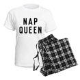 thumbnail image 4 of CafePress - Nap Queen Women's Light Pajamas - Women's Short Sleeve Print T-Shirt and Pants Light Cotton Pajama Set, 4 of 7