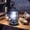 Silve-r, variant on Rechargeable LED Camping Lantern with Adjustable Brightness | Portable Outdoor Tent Light with USB Charging Port | Vintage Barn Style for Hiking, & Power Outages