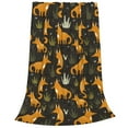 thumbnail image 2 of Fuzoiu Funny Fox by the Field Print Ultra-Soft Micro Fleece Blanket,All Seasons Flannel Throw, Lightweight Blanket for Bed, Sofa, Couch, Movie Night, Camping, and Travel-60"x50", 2 of 7