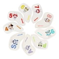thumbnail image 3 of 9Pcs Golf Iron Club Head Covers Set Golf Headcover PU Protection Golf Wedge Iron Protective Headcover for Unisex Outdoor Sports Accessories White, 3 of 8