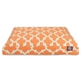 thumbnail image 2 of Majestic Pet | Trellis Rectangle Pet Bed For Dogs, Removable Cover, Apache Orange, Small, 2 of 6