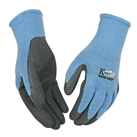 Warm Grip 1790W-S Protective Gloves, S, Knit Wrist Cuff, Gray,