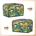 thumbnail image 3 of Balery Garden Farm Pattern Oven Cover Kitchen Bread Machine Protector, 2 Slice Toaster Cover for Home, Anti Dust Fingerprint Coaster Cover, 3 of 7