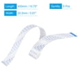 thumbnail image 2 of Cable FFC Cinta Plano Flexible 40 Pasadores 0,5mm Paso 400mm Largo Tipo B para LCD 3D Impresora Cámara DVD TV Portátil Audio Paquete de 5 Unique Bargains, 2 of 5